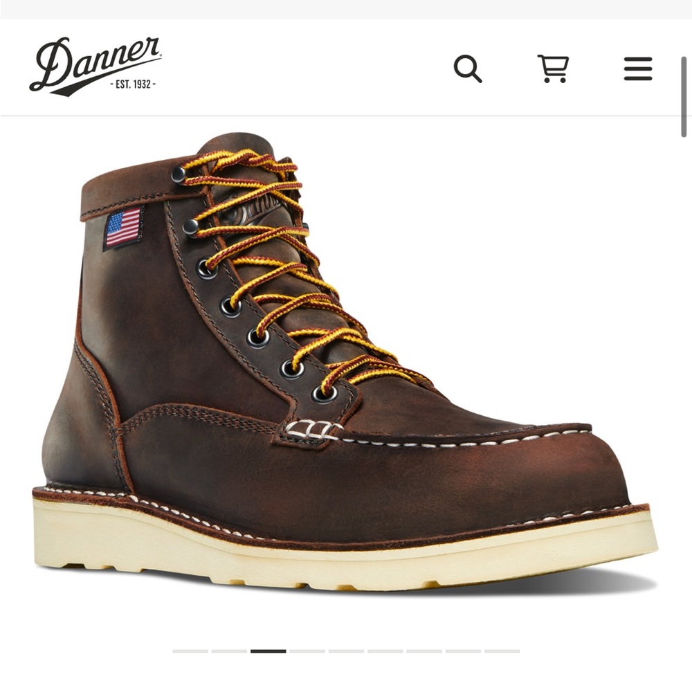 Danner Bull Run Moc Toe 6” Brown